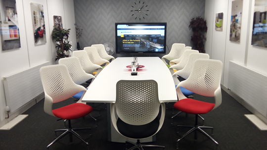 Harlequin boardroom 