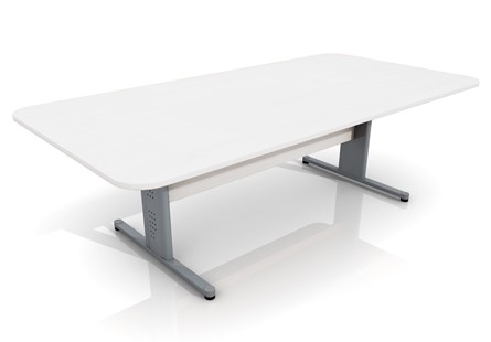 2400 conference table white